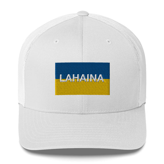 LahAINa Square Trucker Cap